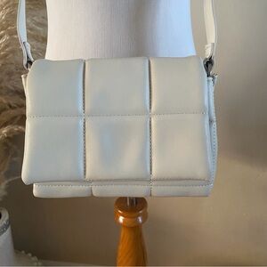 Mango Ivory Crossbody Bag (New Without Tag)